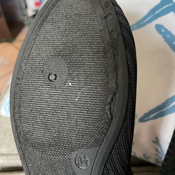 Danskin HOPE Black Slip on vegan mesh textile upper ballet flats size 8.5 - Picture 8 of 10